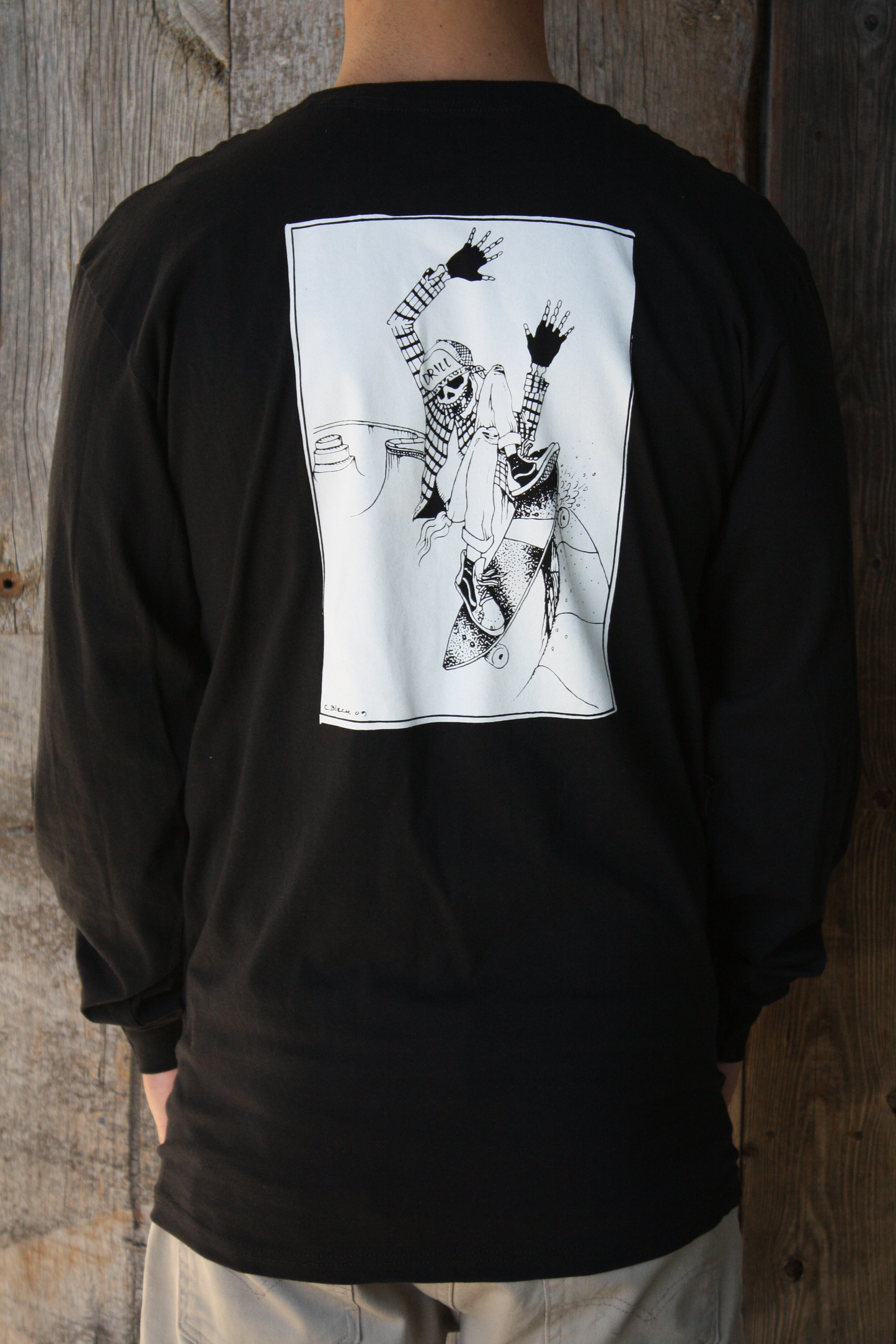 Pool Skater Men's L/S Tee