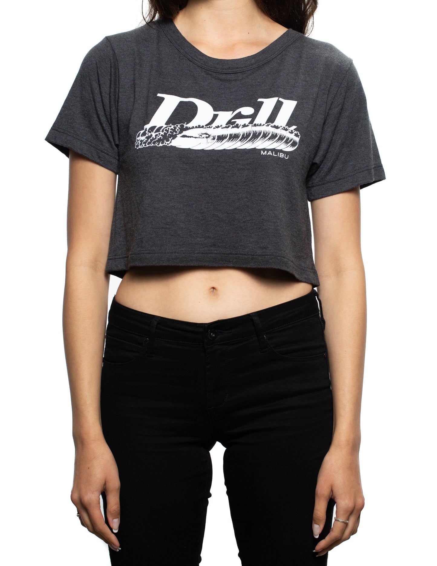 Drillpipes Tri-Blend Crop Tee