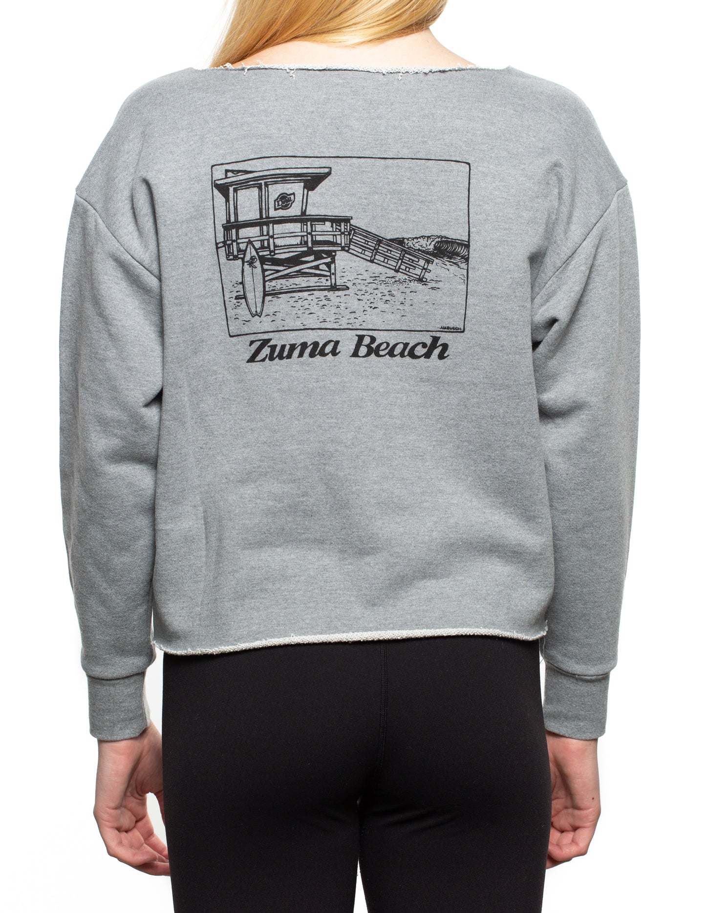 Zuma Beach Crop Crew Neck