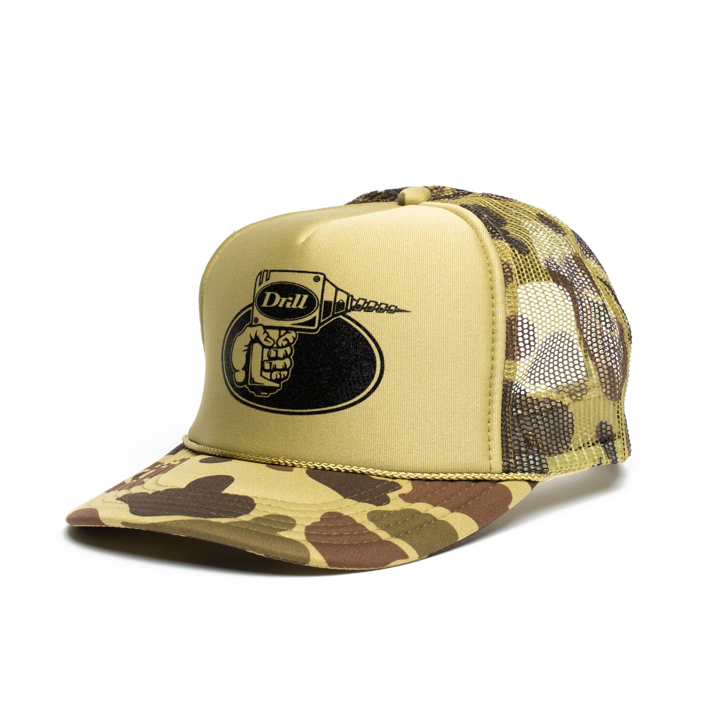 Hand Drill High Crown Foam Trucker