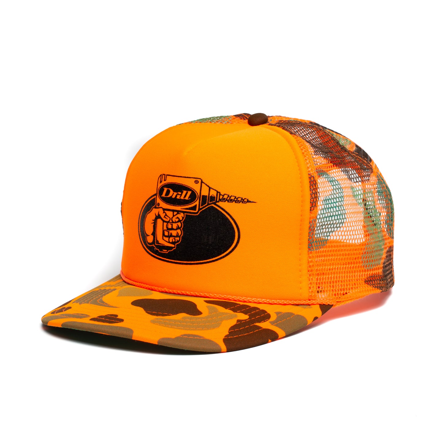 Hand Drill High Crown Foam Trucker