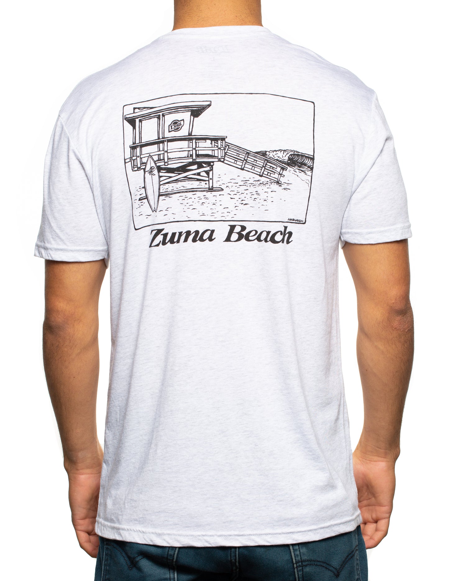Zuma Beach Men's Tri-Blend Tee