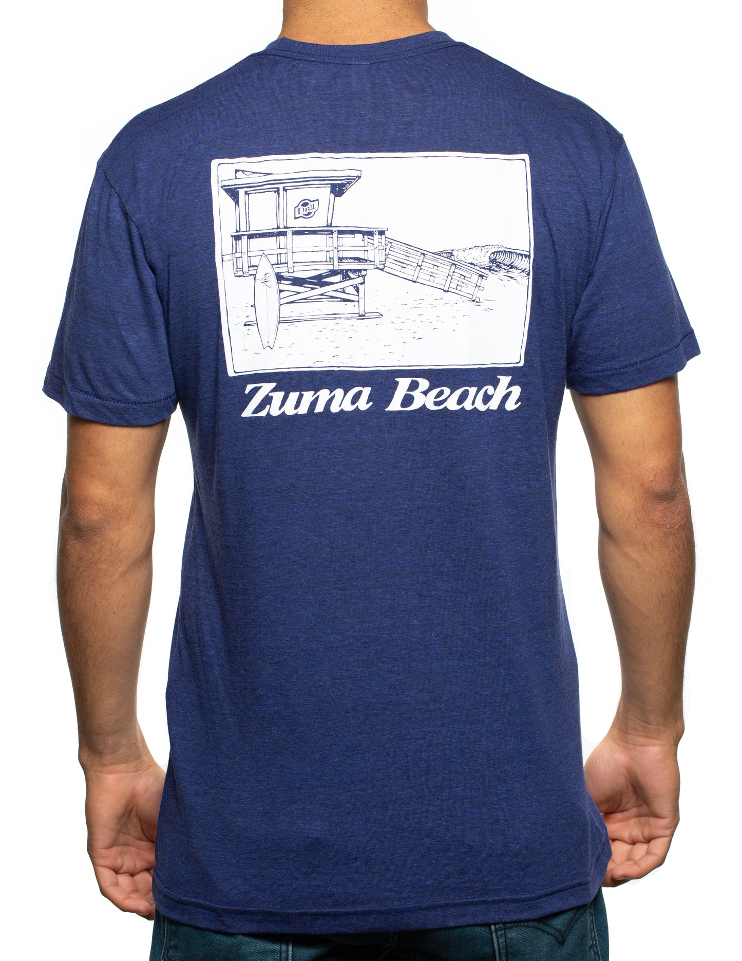 Zuma Beach Men's Tri-Blend Tee