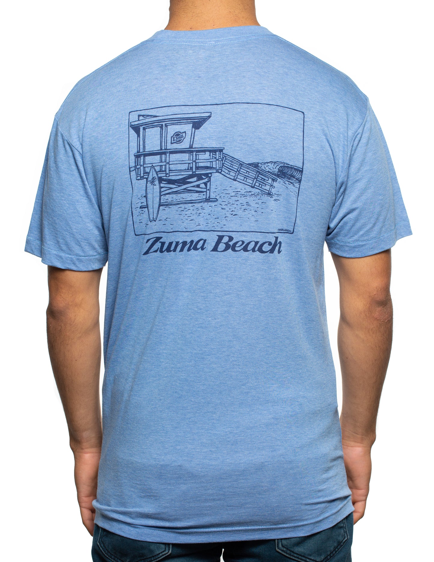 Zuma Beach Men's Tri-Blend Tee