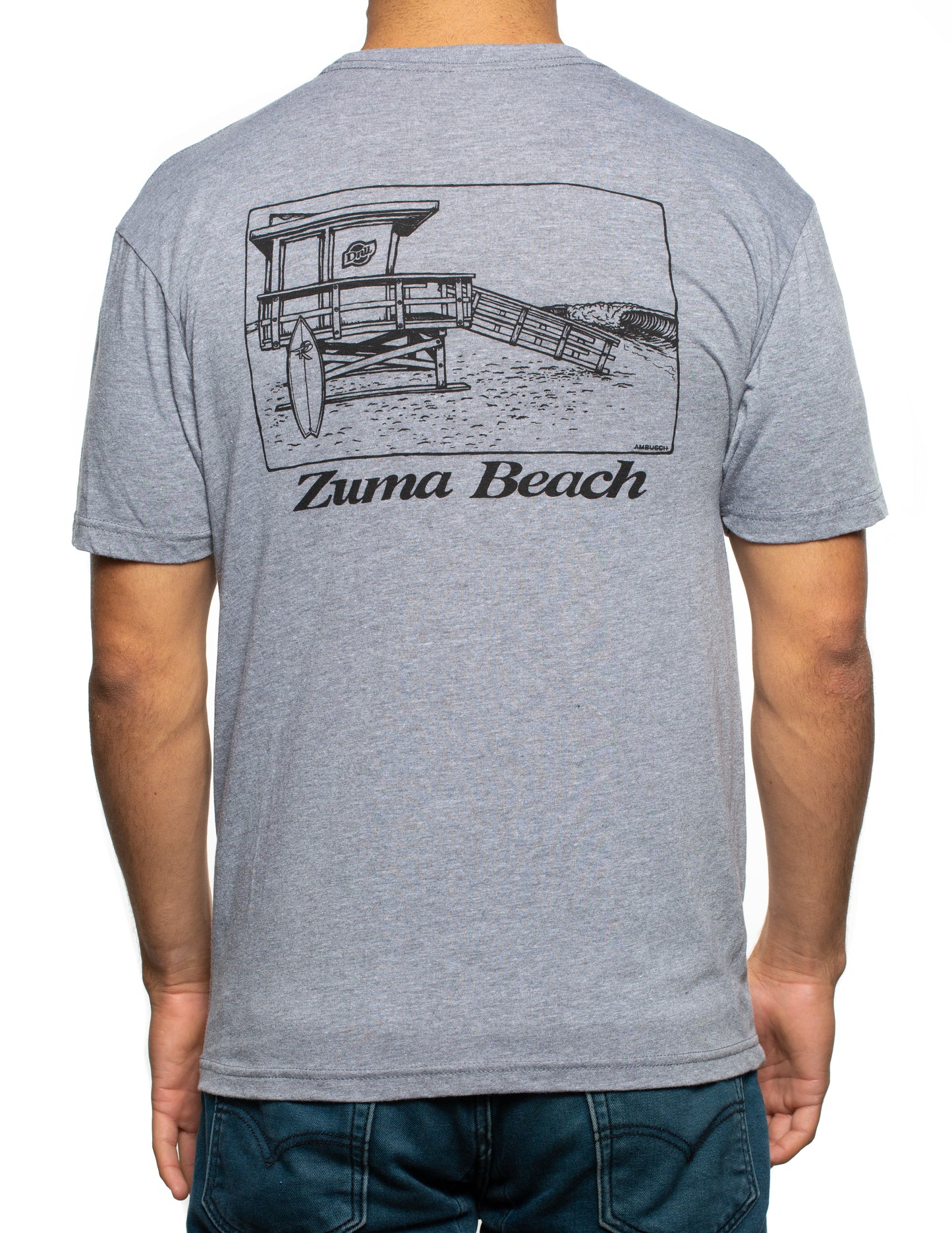 Zuma Beach Men's Tri-Blend Tee