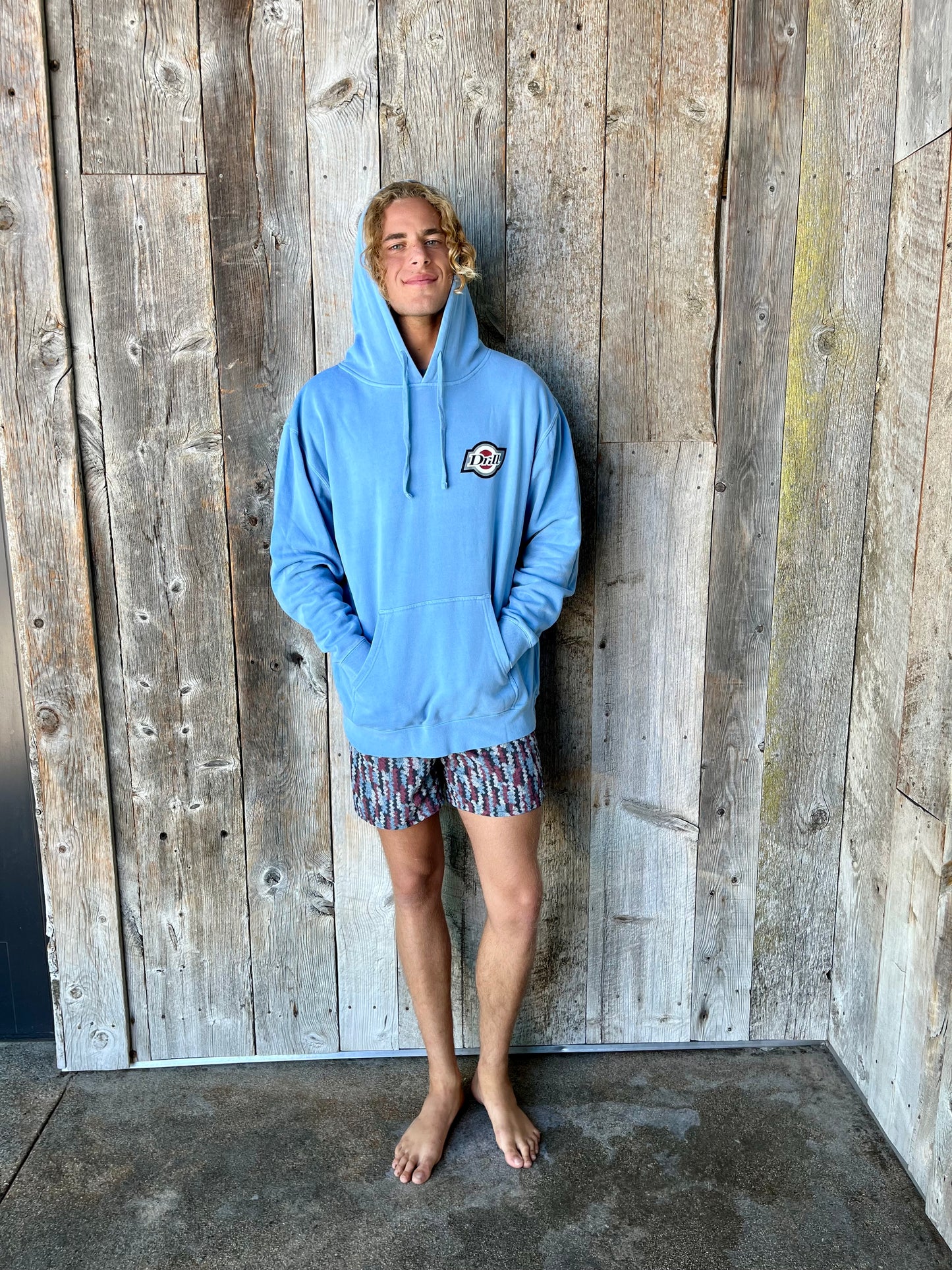 Insignia Unisex Pigment Dyed Hoodie