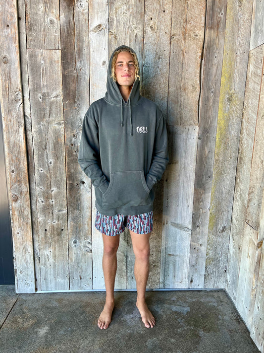 Pool Skater Unisex Pigment Dyed Hoodie