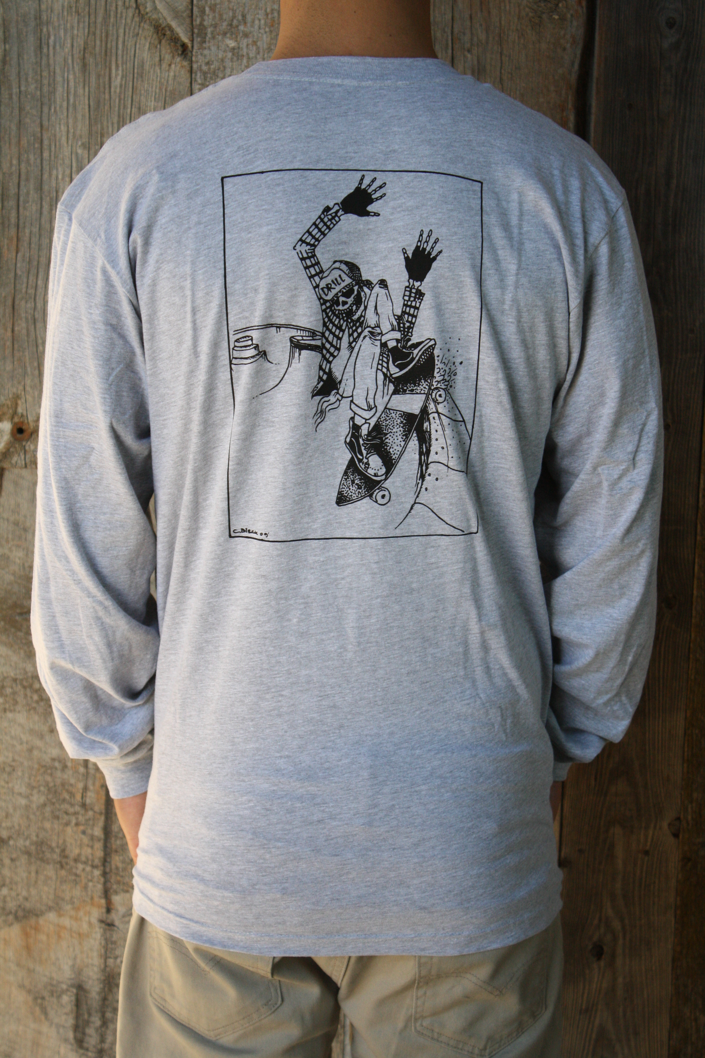 Pool Skater Men's L/S Tee