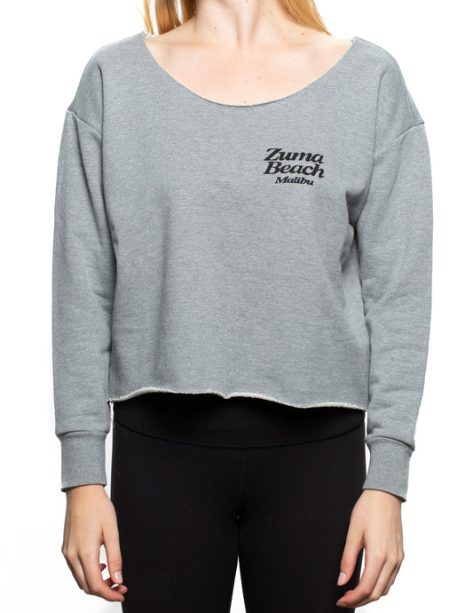 Zuma Beach Crop Crew Neck