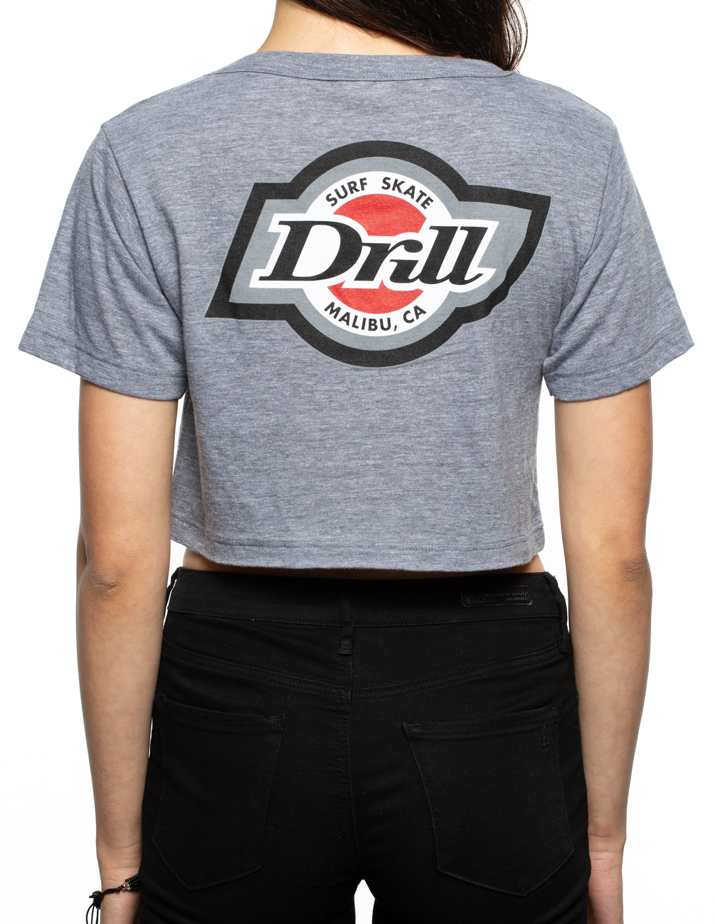 Insignia Tri-Blend Crop Tee